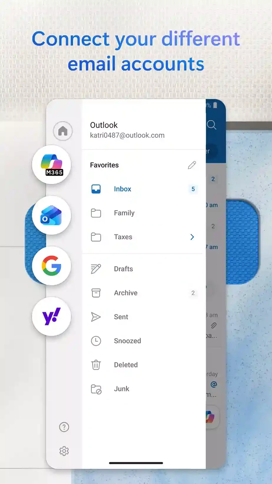 Microsoft Outlook – capture d'écran 3